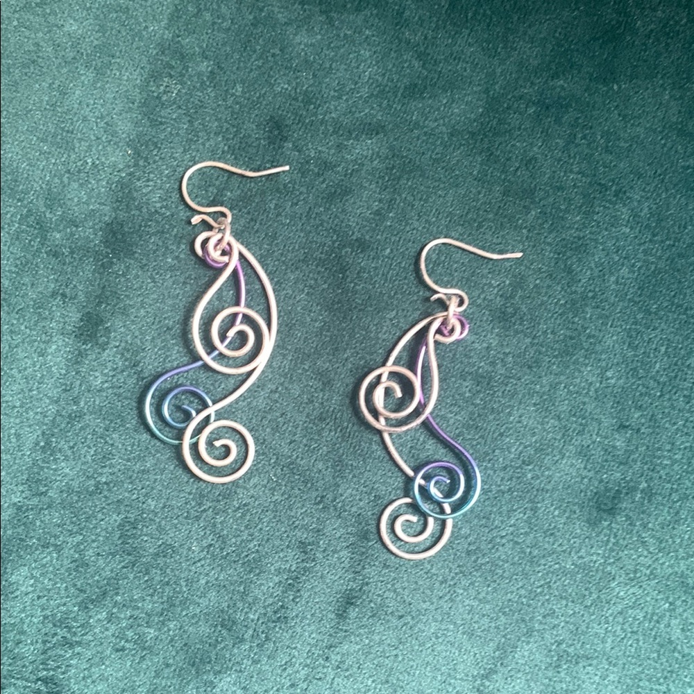 Elegant Swirl Earrings